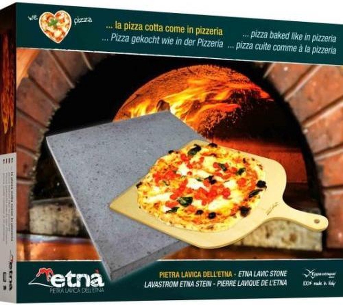 Eppicotispai ETNA Pizza set - - Grijs