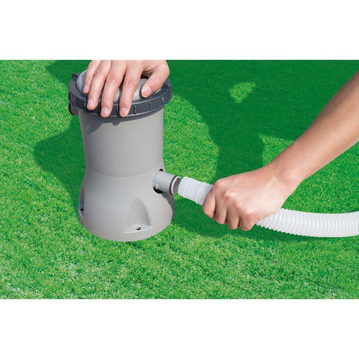 Bestway Solar zwembadverwarmingspaneel 58423 - Zwart