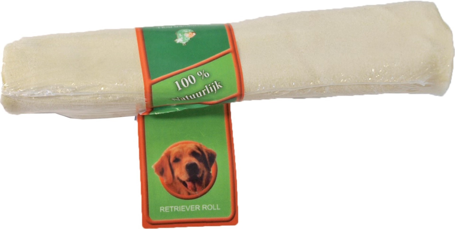 Gebr. de Boon Retriever roll wit 16 cm met banderol