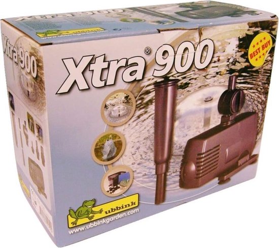Ubbink Xtra vijverpomp 900 - Zwart