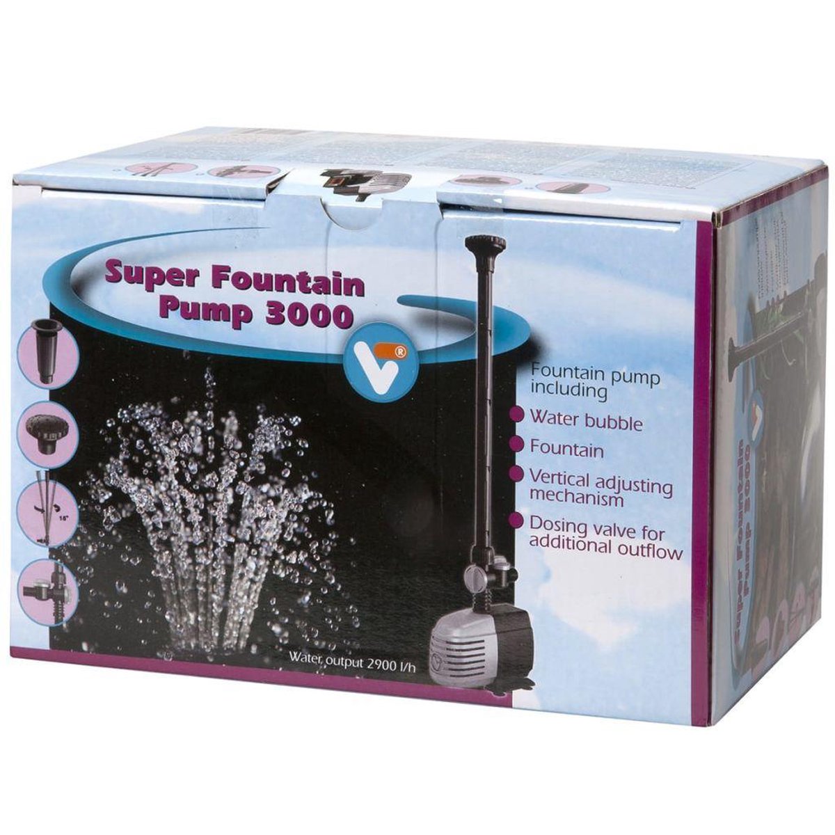 VT Fountain Pump 3000