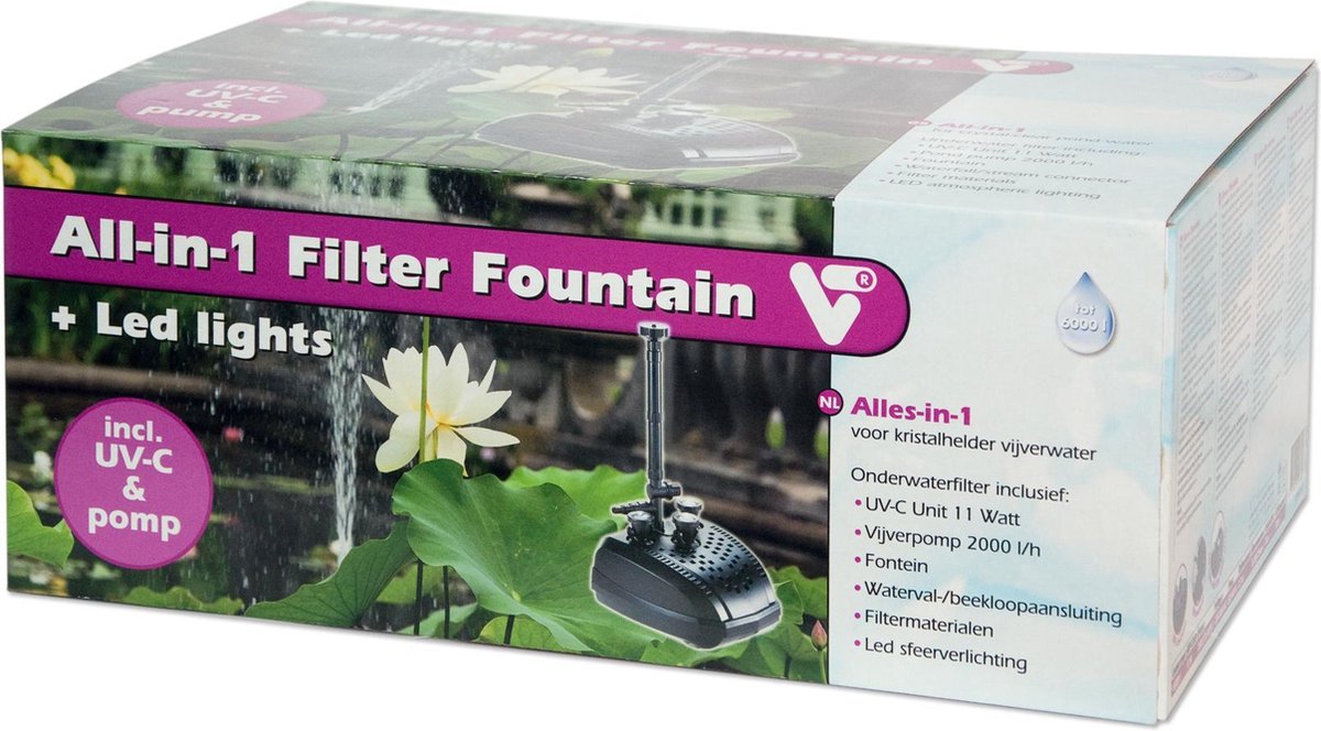 Velda All in 1 Filter Fountain