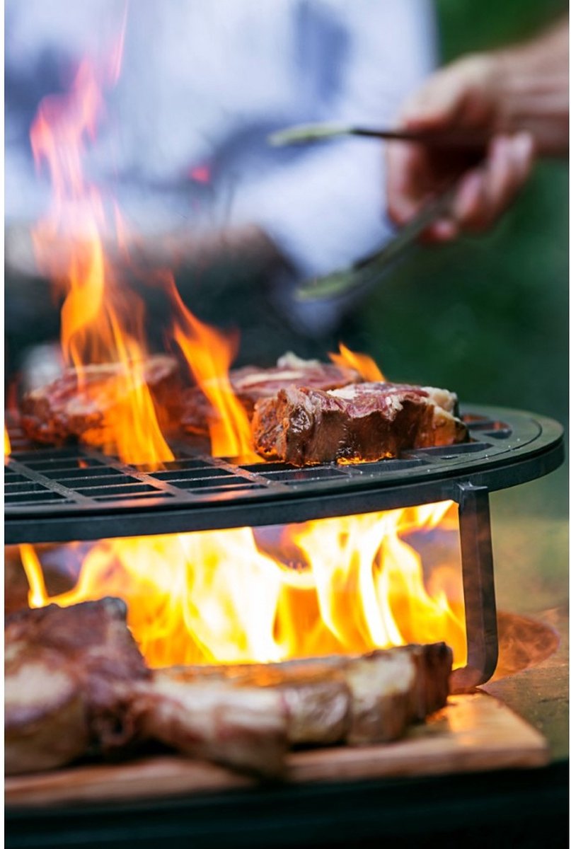 OFYR Grill 100 - Gietijzer x x 11 cm - Zwart