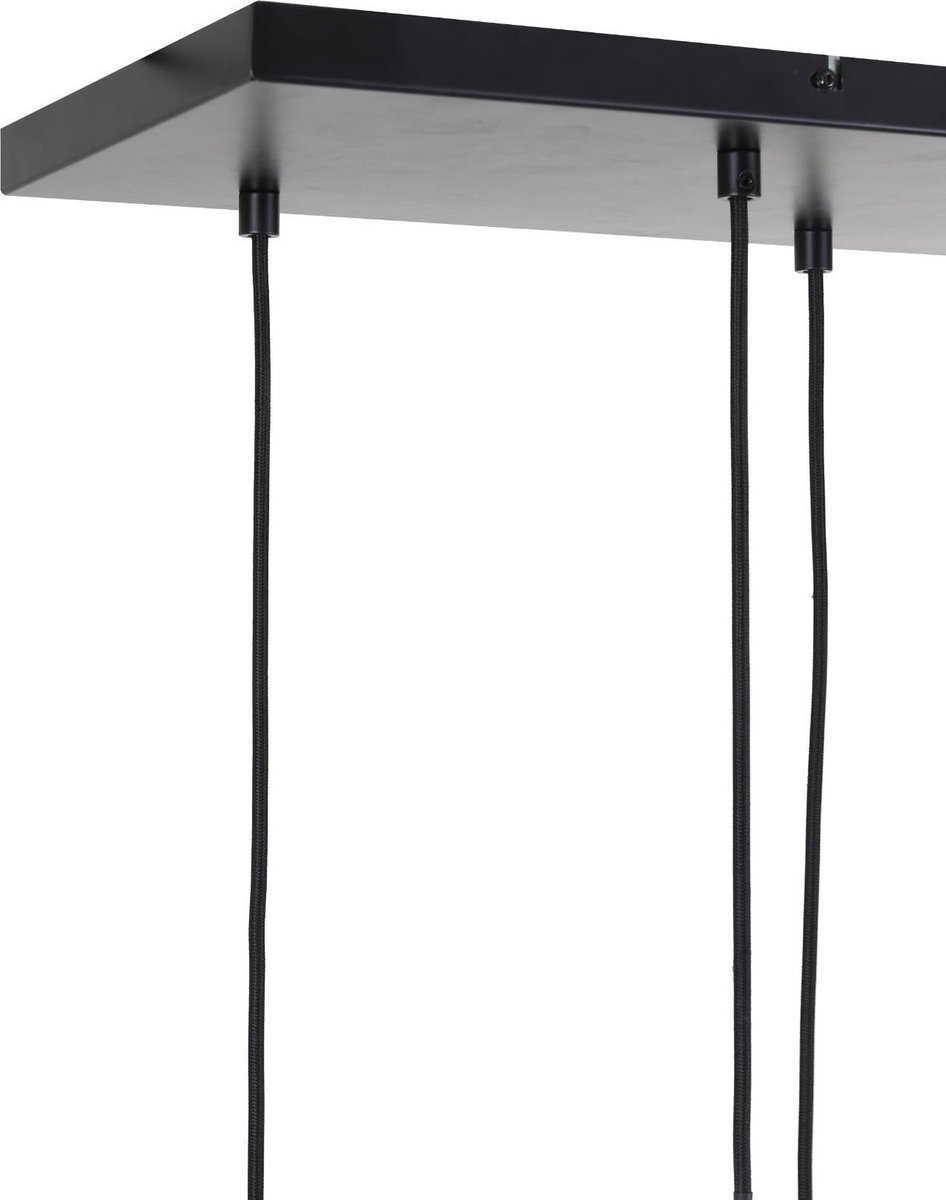 Light & Living Hanglamp Rakel 10L - Antiek Brons/Smoke - Grijs