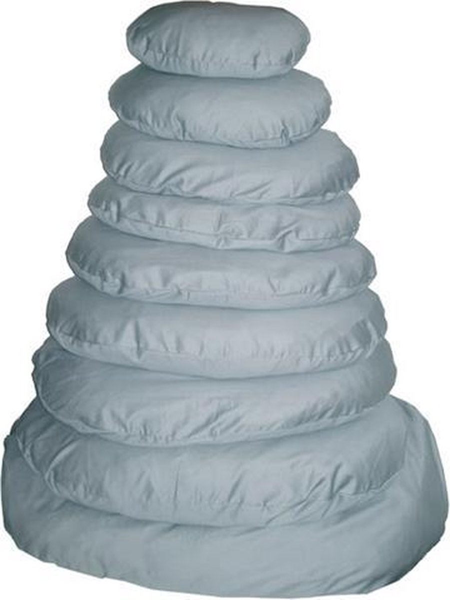 Gebr. de Boon Ligkussen met rits antraciet 70 cm