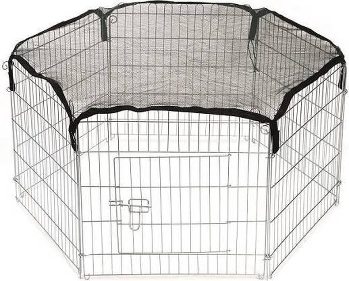 Gebr. de Boon afdeknet voor draadren klein - Zwart