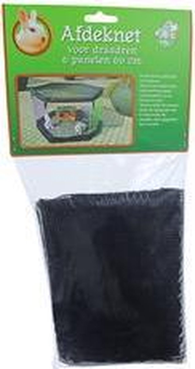 Gebr. de Boon afdeknet voor draadren klein - Zwart