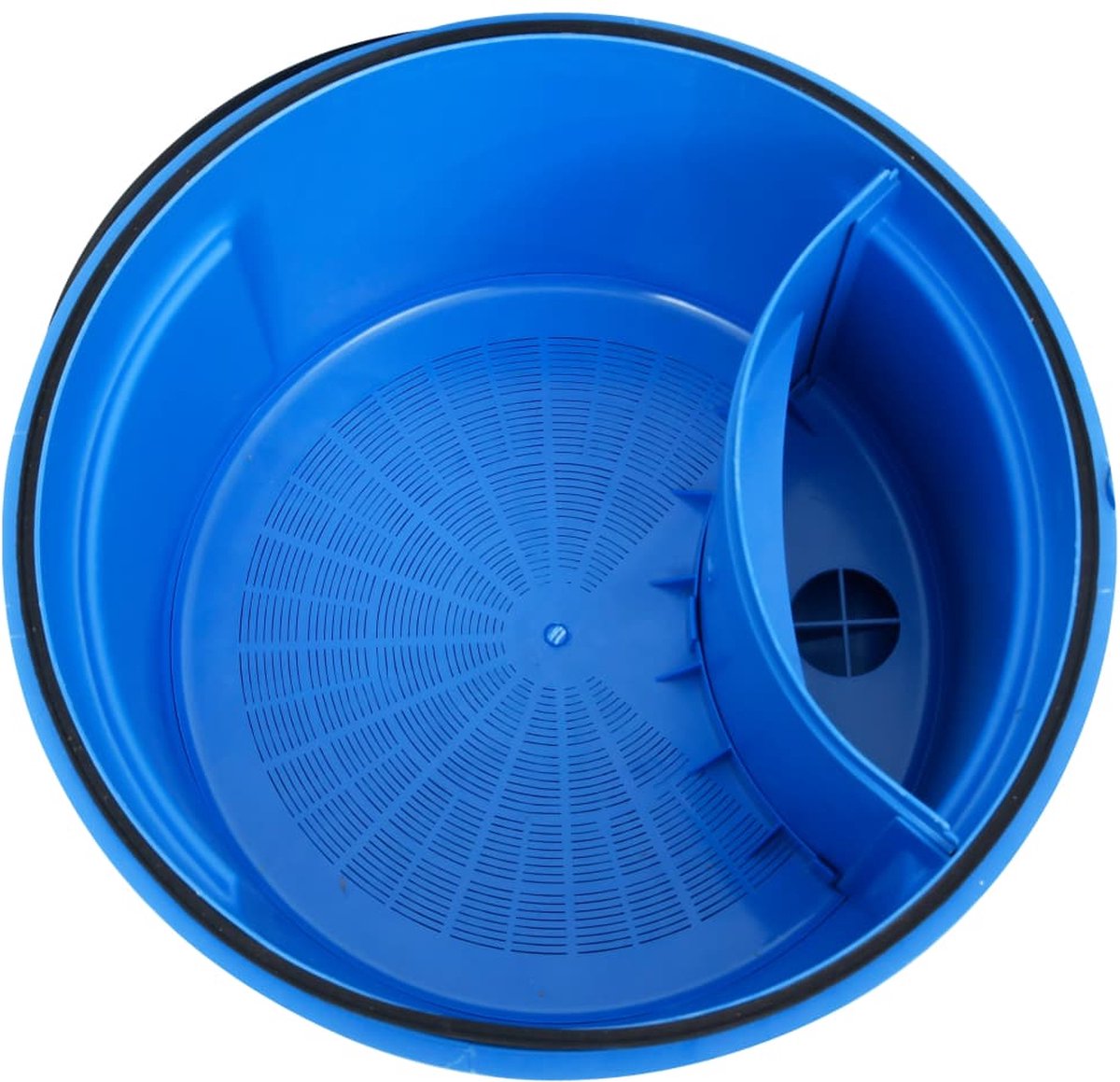 vidaXL Zandfilterpomp 200 W 25 L 385x620x432 mm en zwart - Blauw