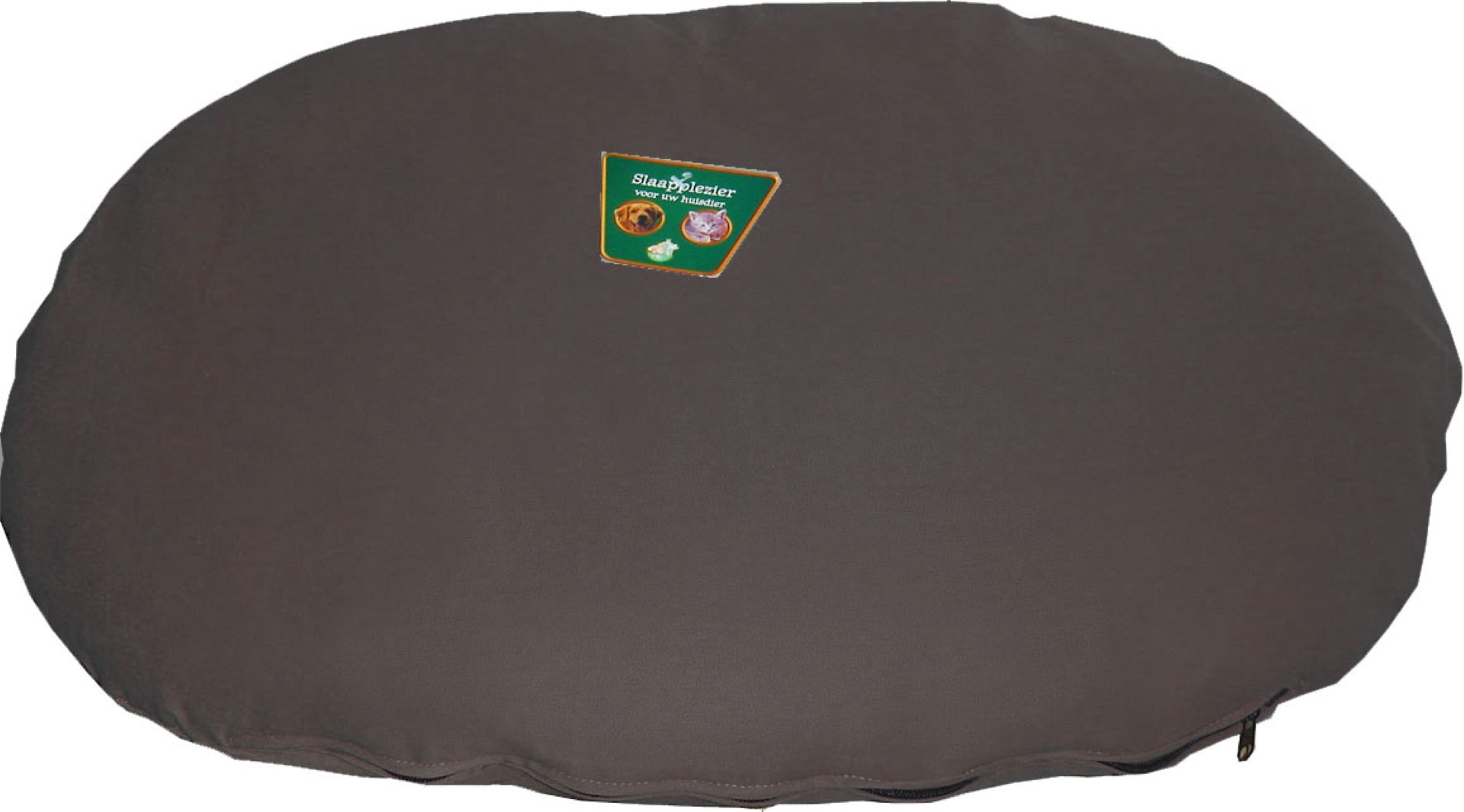 Gebr. de Boon Ligkussen met rits antraciet 55 cm