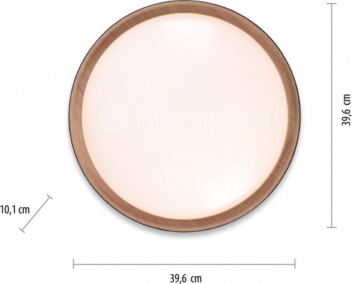 Paul Neuhaus Plafondlamp Milia Ø 40cm incl. Dimmer - Zwart