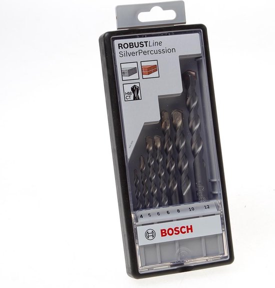 Bosch Robust Line 7-delige Steenborenset
