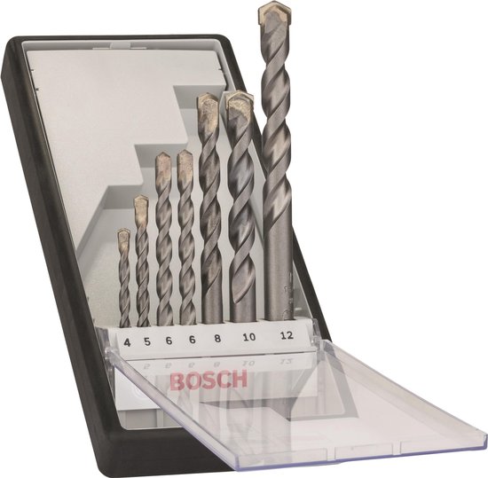Bosch Robust Line 7-delige Steenborenset