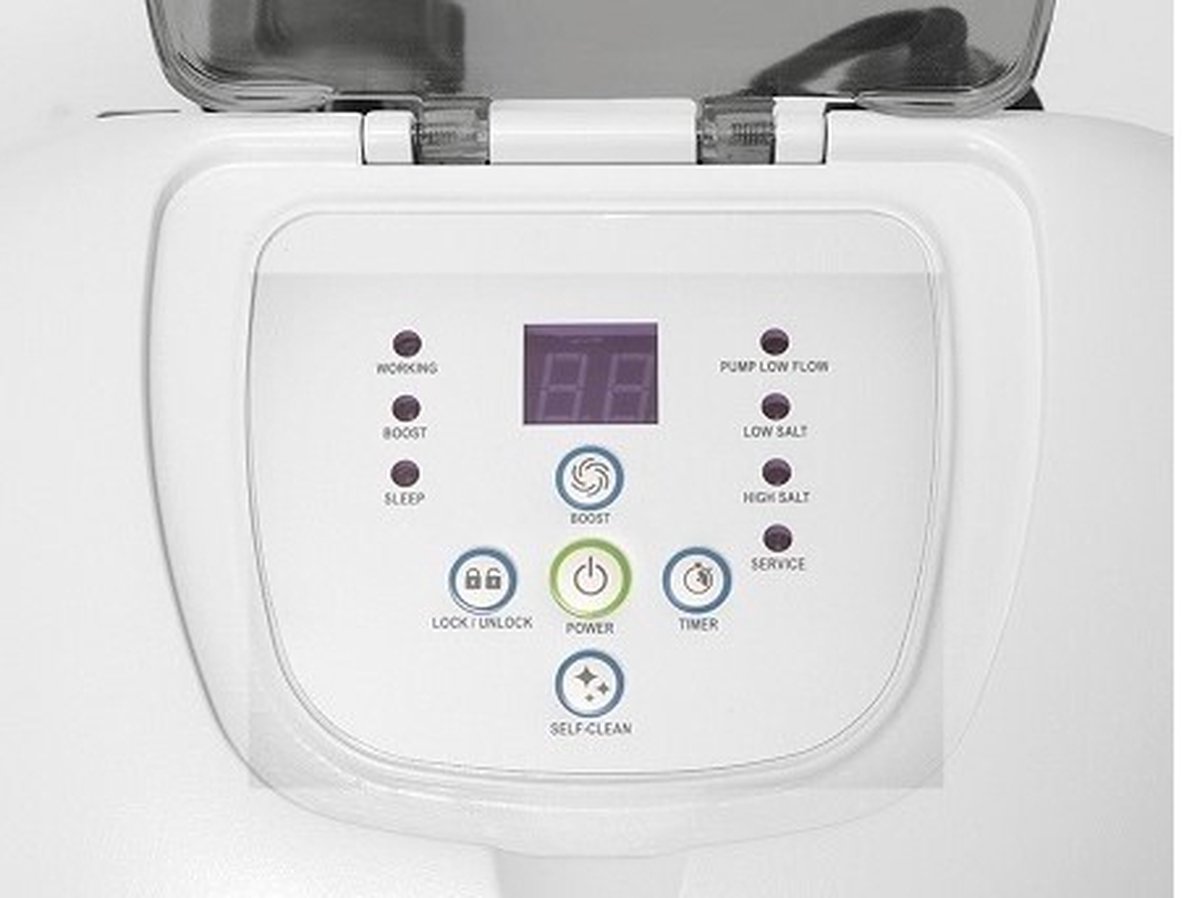 Intex QS500 Krystal Clear zoutwatersysteem - Zwart