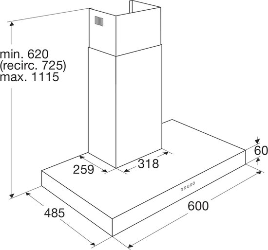 Etna AB160RVS - Silver