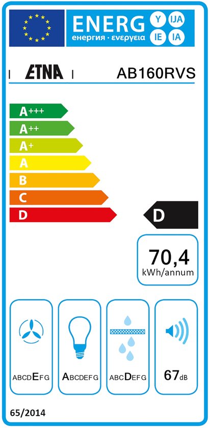 Etna AB160RVS - Silver