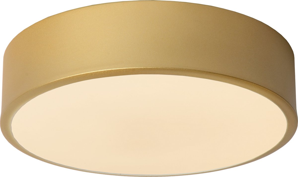 Lucide  UNAR Plafonnière - Mat / Messing - Goud