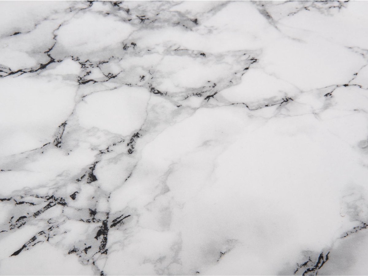 Leitmotiv - Bijzettafel Ovoid - Wit - 67x60x42 cm