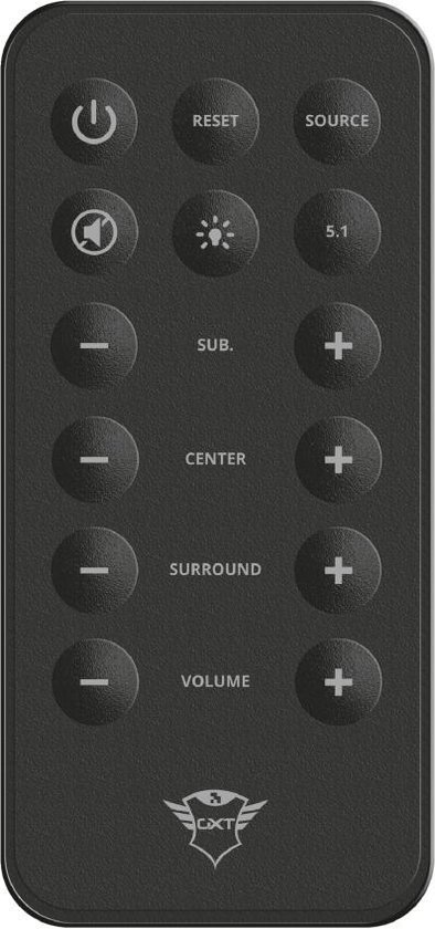 Trust GXT 658 Tytan 5.1 Surround Pc Speaker System - Zwart