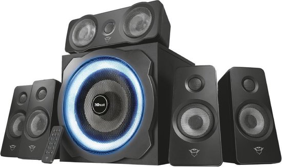 Trust GXT 658 Tytan 5.1 Surround Pc Speaker System - Zwart