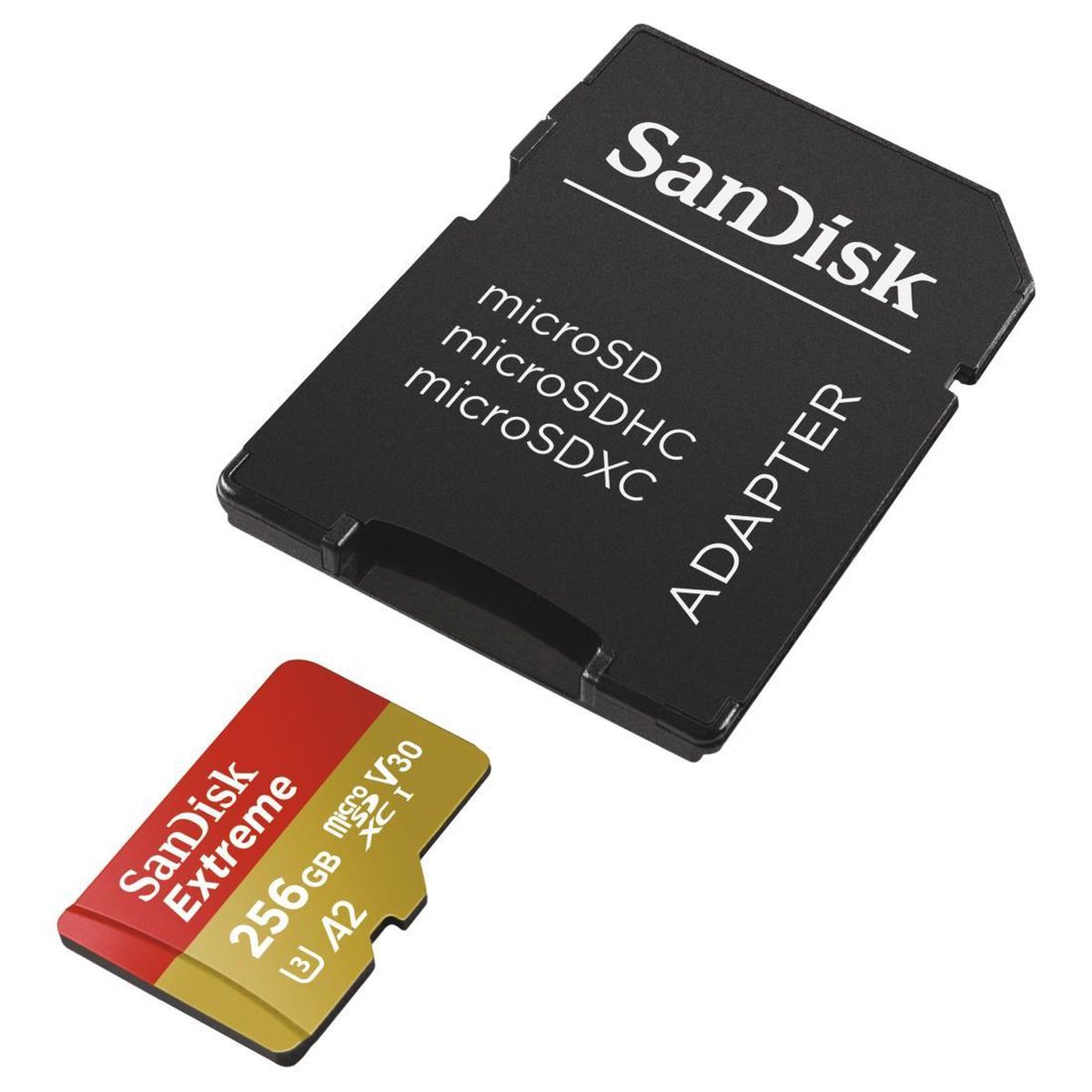 Sandisk MicroSDXC Extreme 256GB 160MB/s + SD Adapter