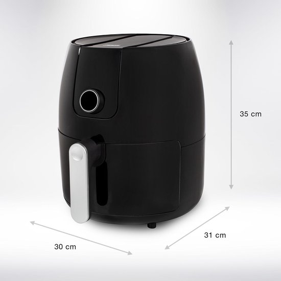 Princess 182025 Digital Aerofryer XXL - Zwart