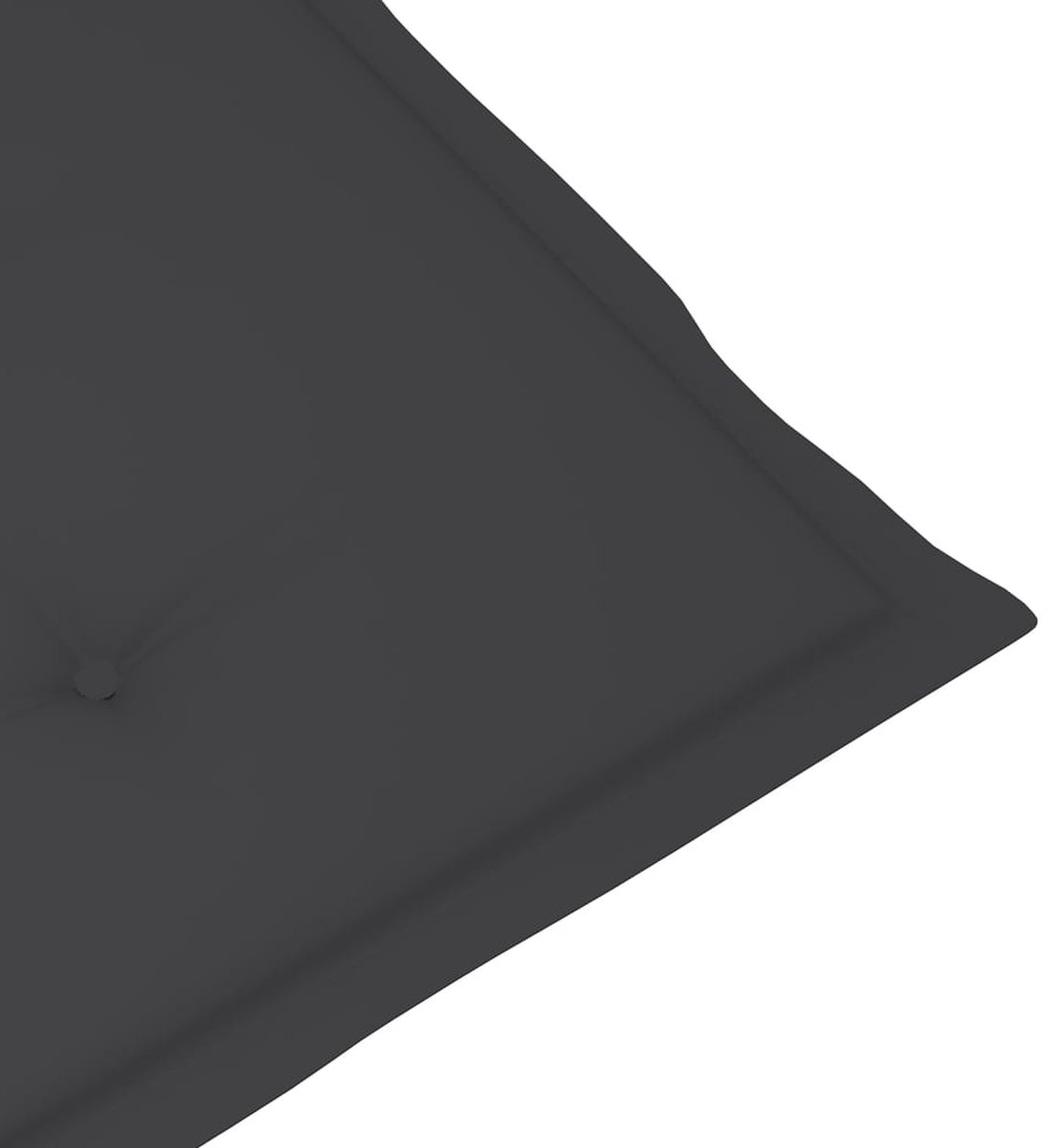 vidaXL Tuinstoelkussens 4 st 120x50x3 cm antracietkleurig - Grijs