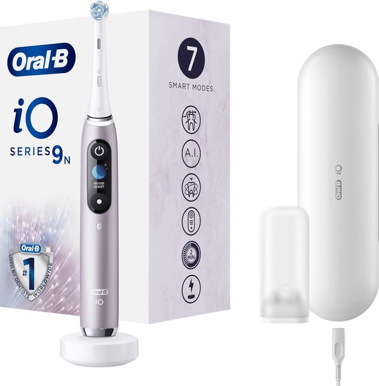 Oral B iO - 9n - Elektrische Tandenborstel Powered By Braun - Roze