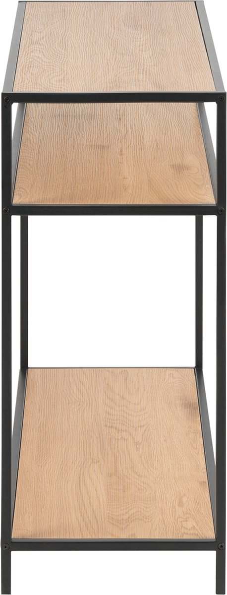 Lisomme Vic houten sidetable naturel - 100 x 35 cm - Bruin