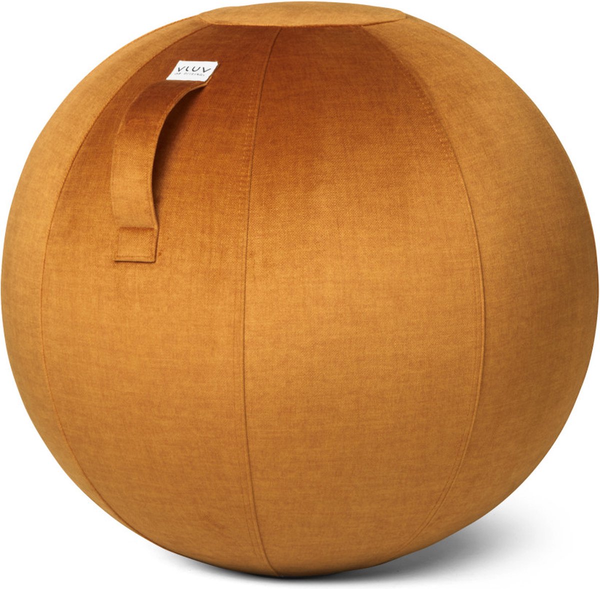 Vluv BOL VARM zitbal - 65cm - Pumpkin - Oranje