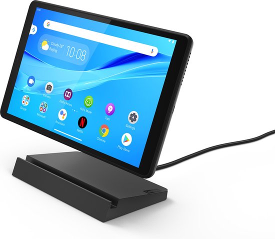 Lenovo Smart Tab M8 32GB Wifi + Oplaadstation - Grijs
