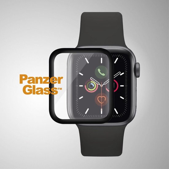 PanzerGlass voor Apple Watch Series 4/5/6/SE 44 mm - Zwart