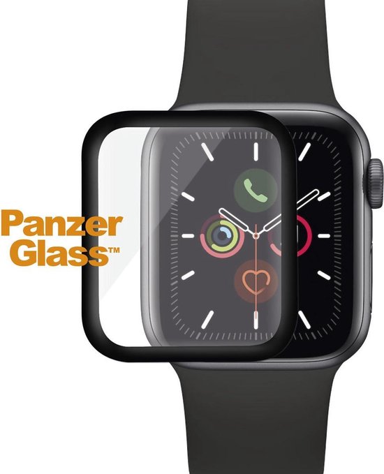 PanzerGlass voor Apple Watch Series 4/5/6/SE 44 mm - Zwart