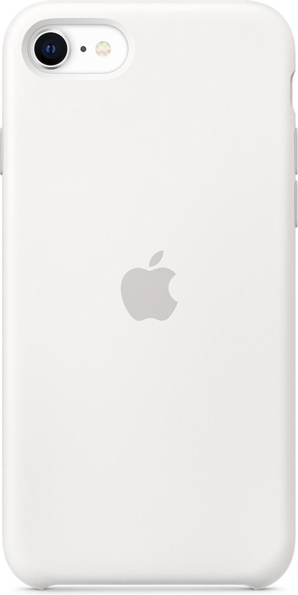 Apple iPhone SE 2020 Silicone Back Cover - Blanco