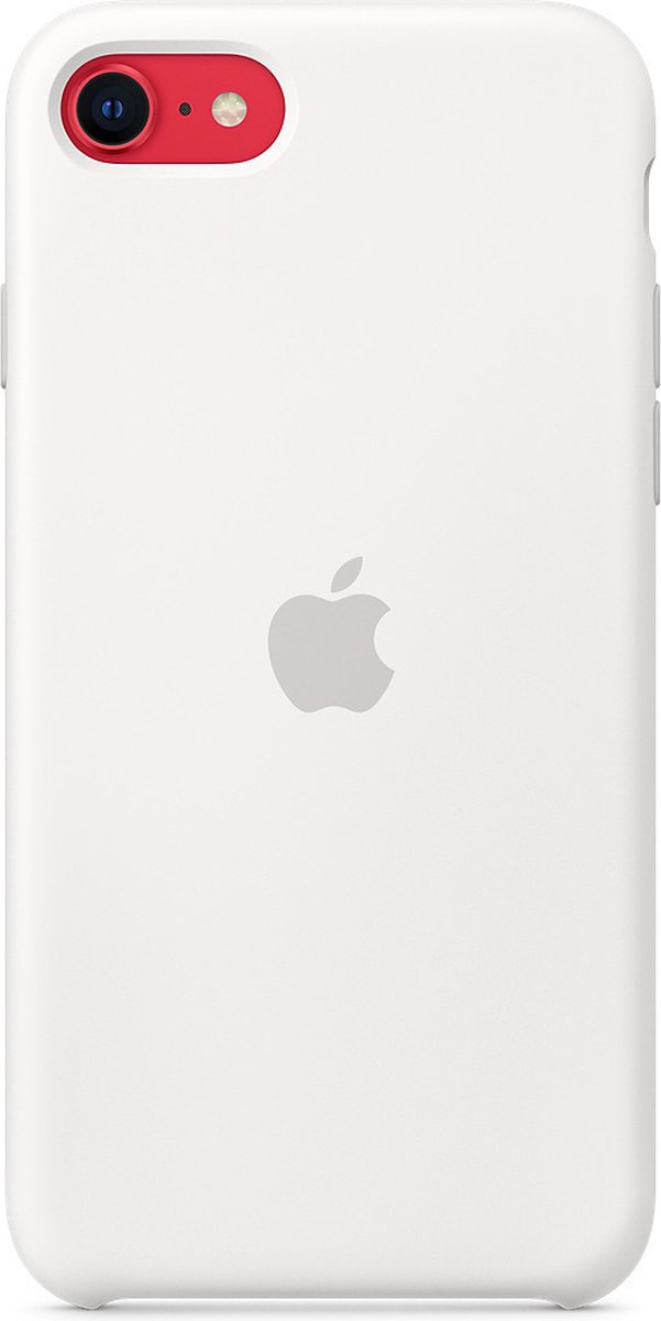 Apple iPhone SE 2020 Silicone Back Cover - Blanco