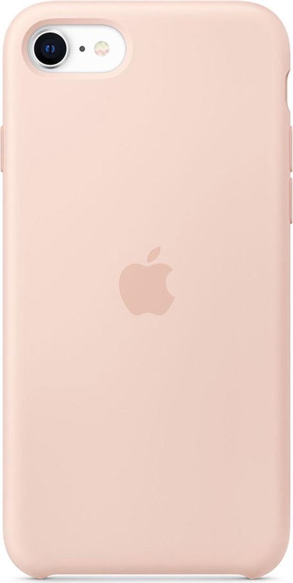 Apple iPhone SE 2020 Silicone Back Covernkwarts - Roze