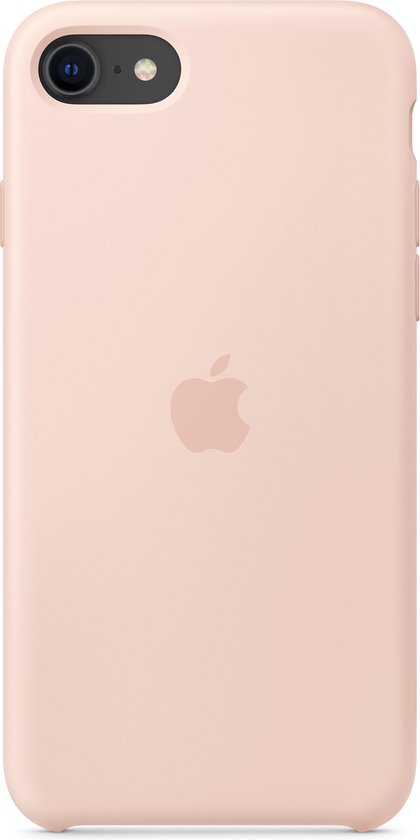 Apple iPhone SE 2020 Silicone Back Covernkwarts - Roze