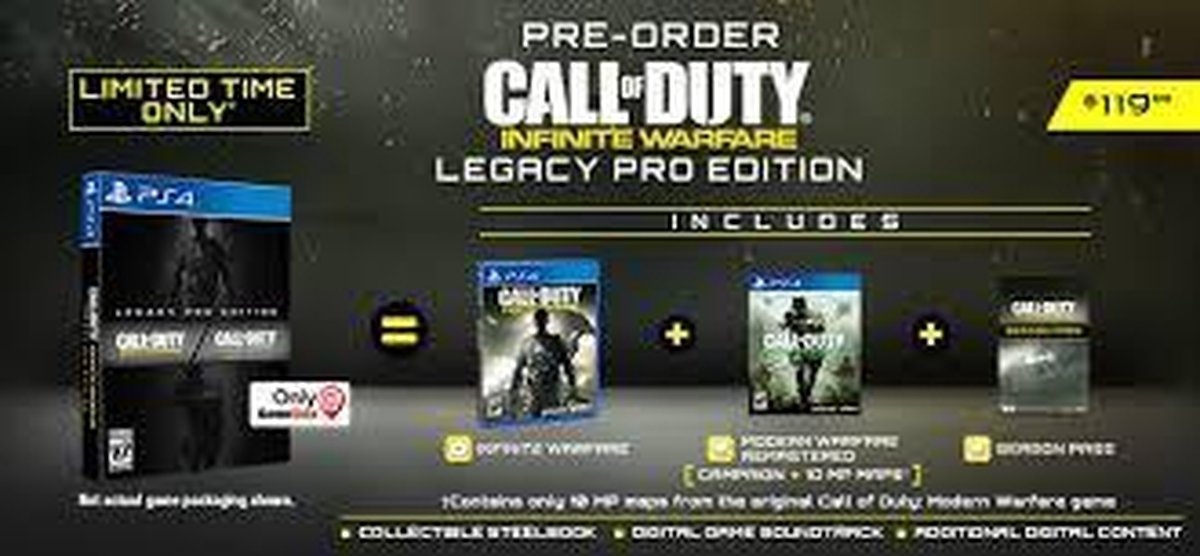 Activision Call of Duty Infinite Warfare Legacy Pro Edition