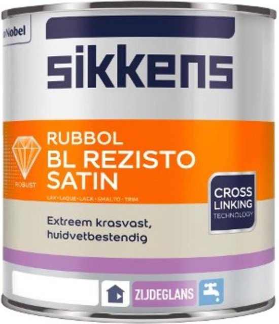 Sikkens Rubbol BL Rezisto Satin 2,5 l - Wit