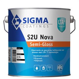 Sigma S2U Nova Semi Gloss 2,5 l - Wit