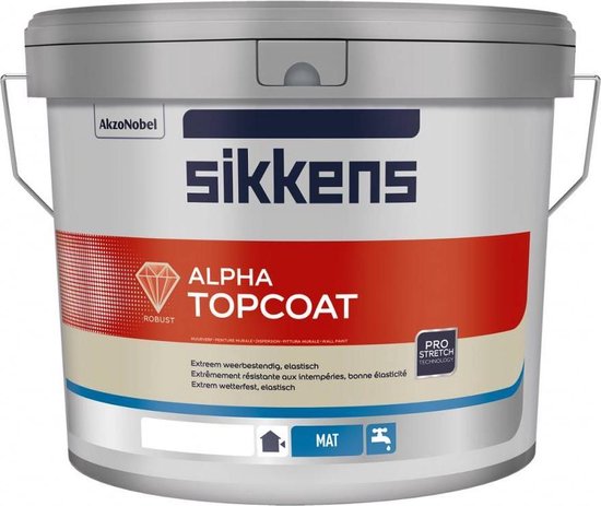 Sikkens Alpha Topcoat 10 l - Wit