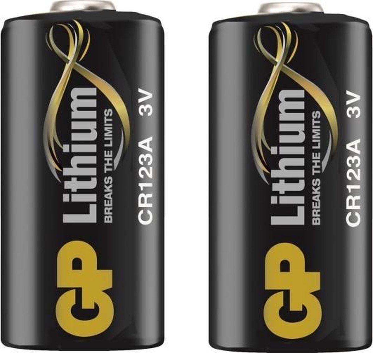 GP 2 Stuks - Cr123 Cr123a Dl123a Cr17345 Lithium Batterij