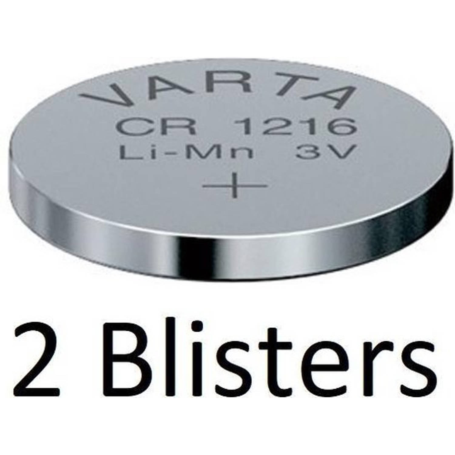 Varta 2 Stuks (2 Blisters A 1 St) Cr1216 Wegwerpbatterij Lithium