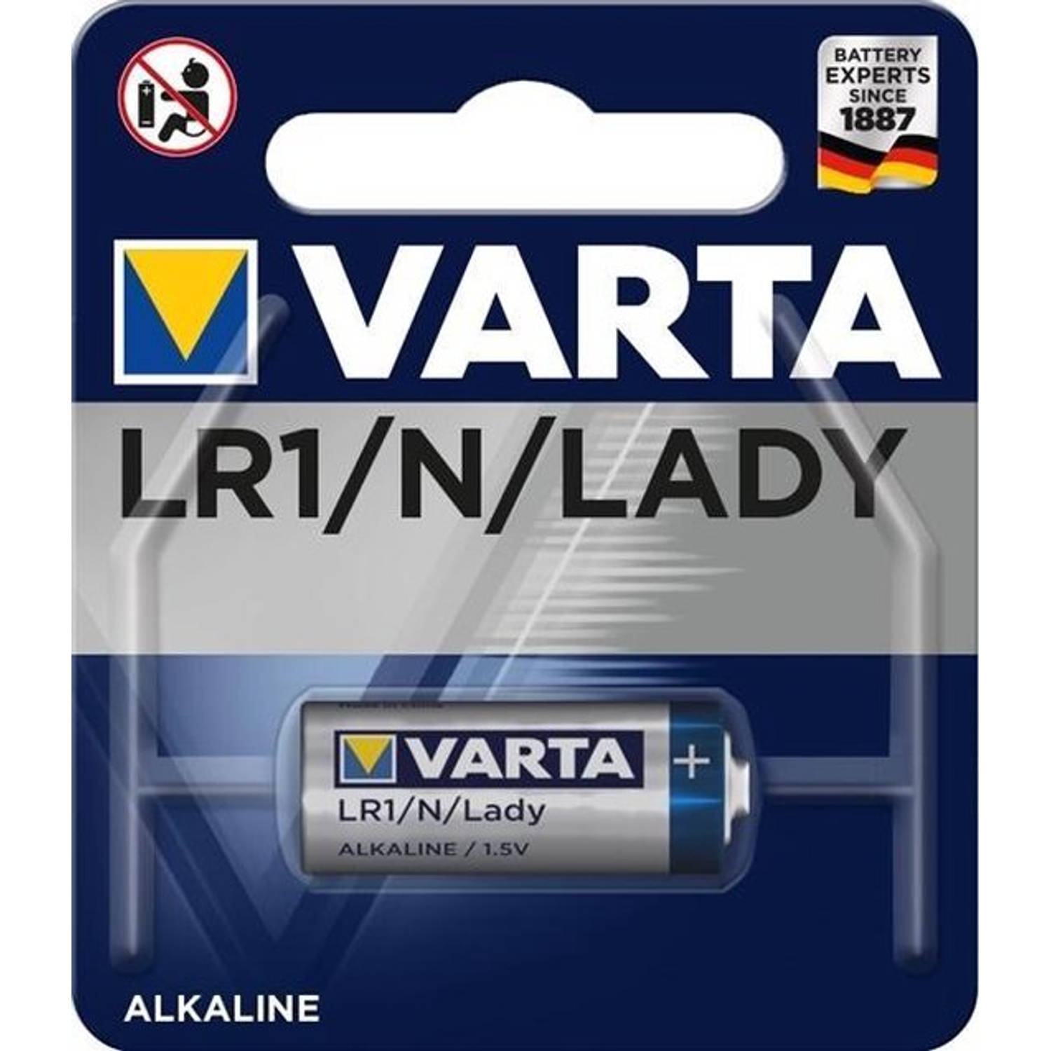 Varta 6 Stuks (6 Blisters A 1 St) N/lady Wegwerpbatterij Alkaline