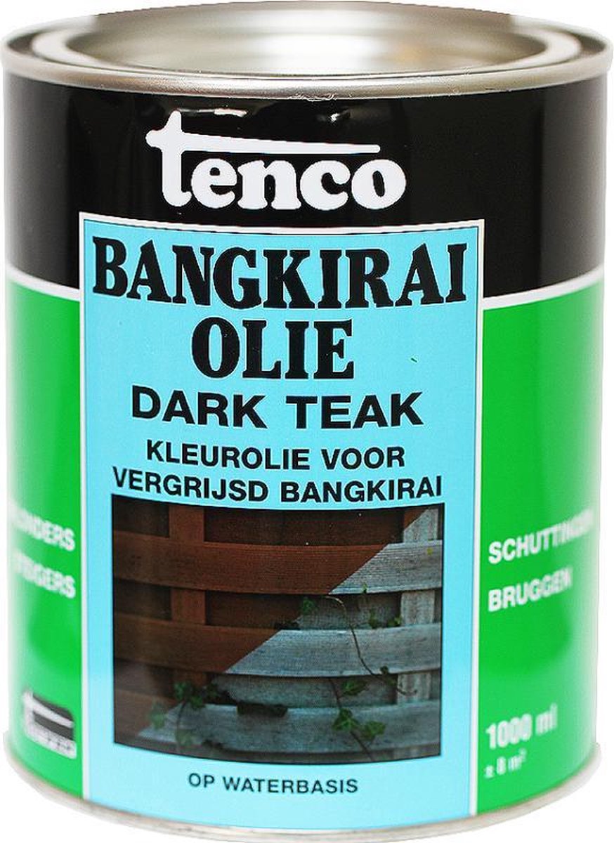 Tenco Bangkirai Olie - Dark Teak - 2,5 l