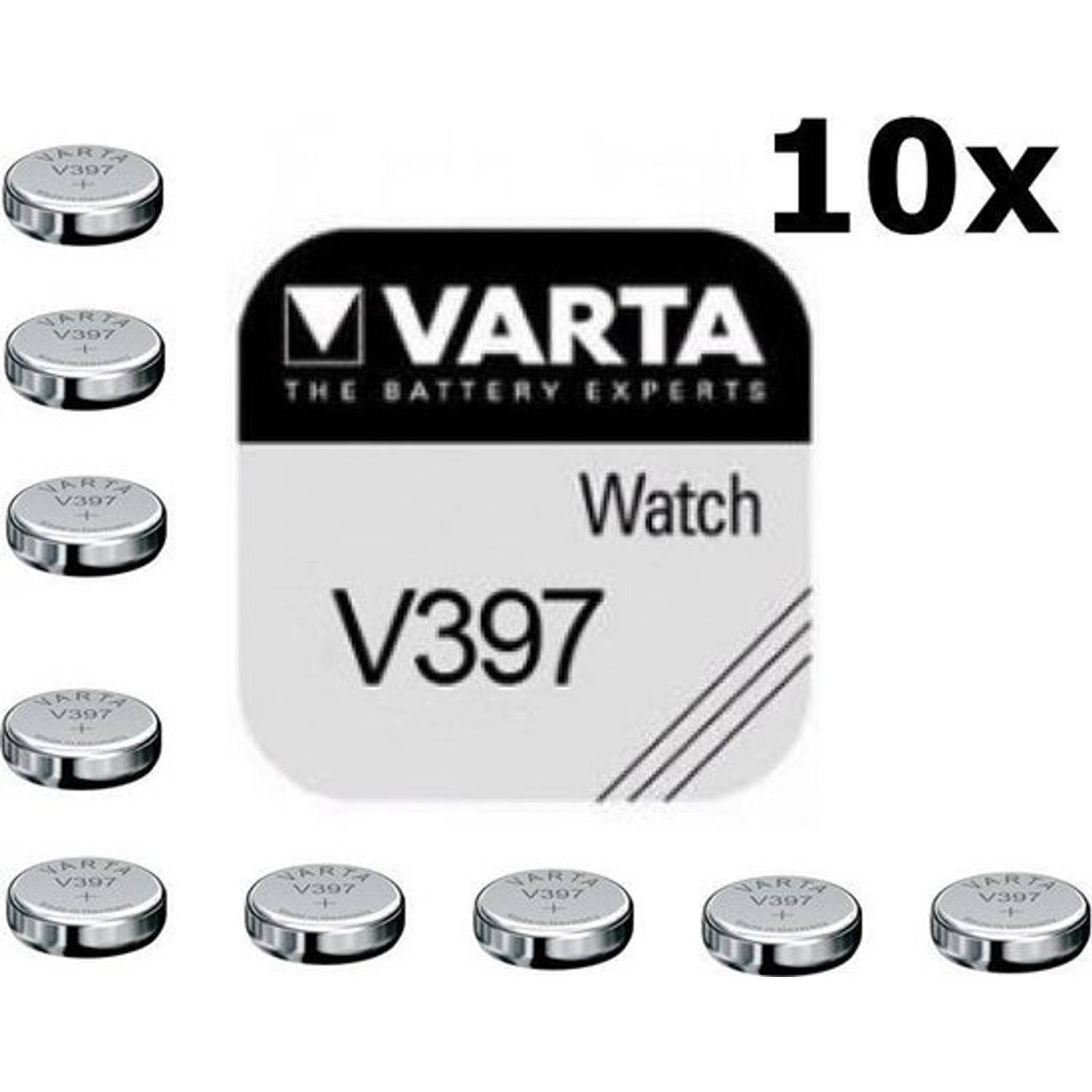 Varta V397 30mah 1.55v Knoopcel Batterij - 10 Stuks