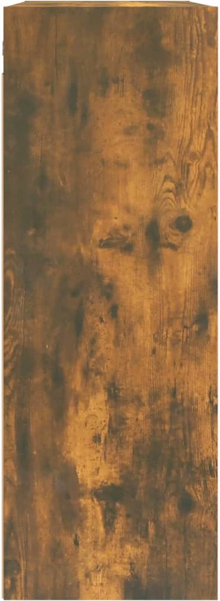 Vidaxl Hangkast 69,5x32,5x90 Cm Gerookt Eikenkleurig - Bruin