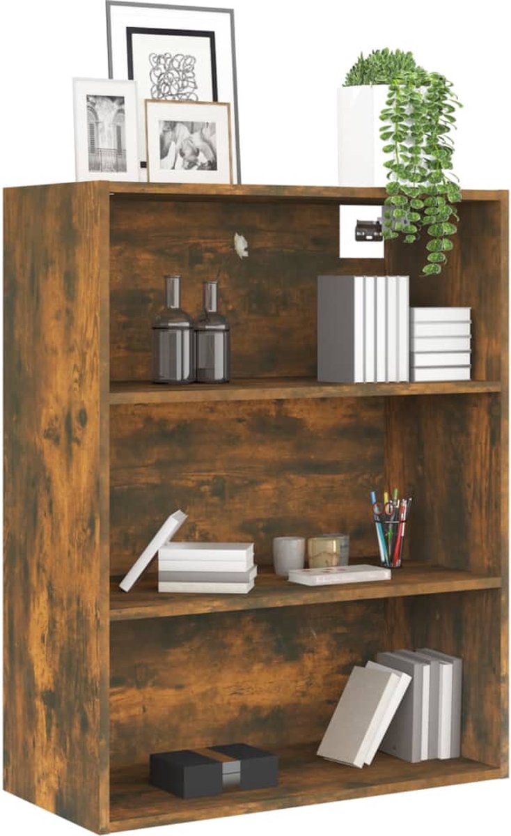 Vidaxl Hangkast 69,5x32,5x90 Cm Gerookt Eikenkleurig - Bruin