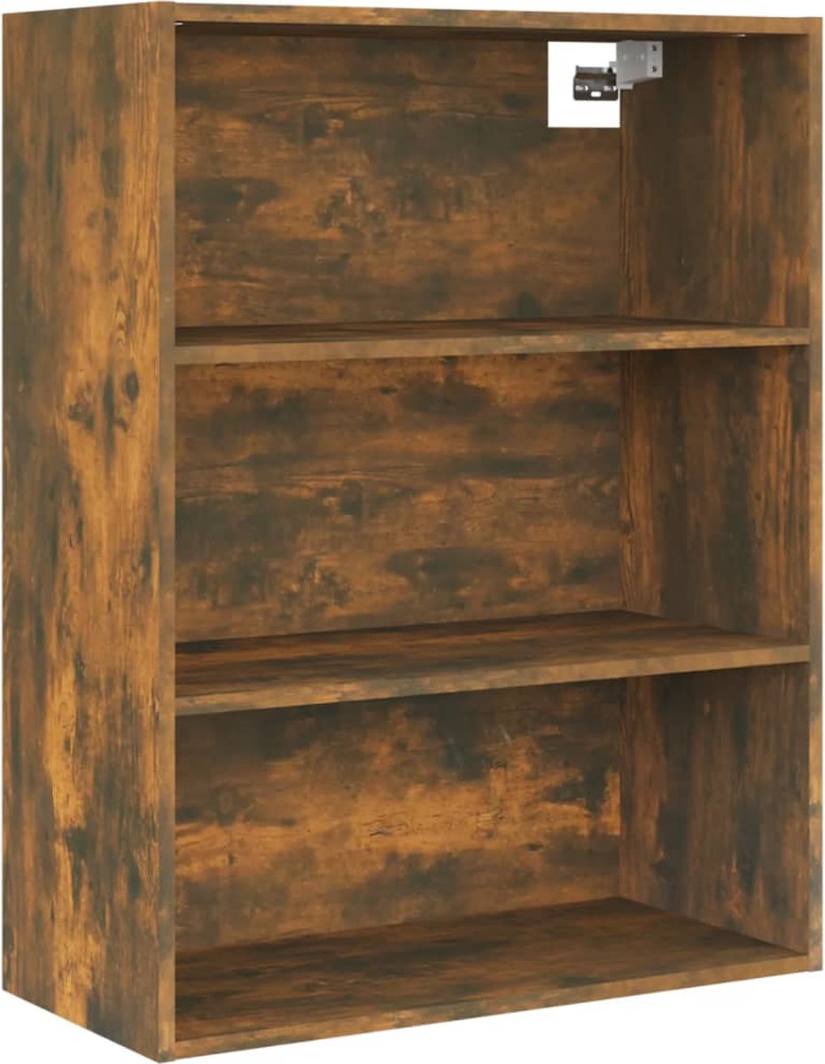 Vidaxl Hangkast 69,5x32,5x90 Cm Gerookt Eikenkleurig - Bruin