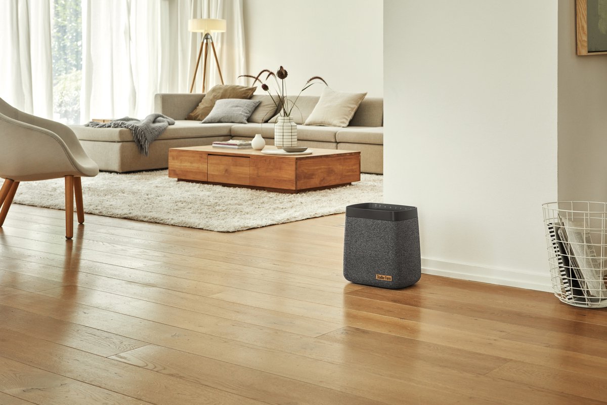 Stadler Form - Karl - Luchtbevochtiger 100m2/250m3 - Zwart