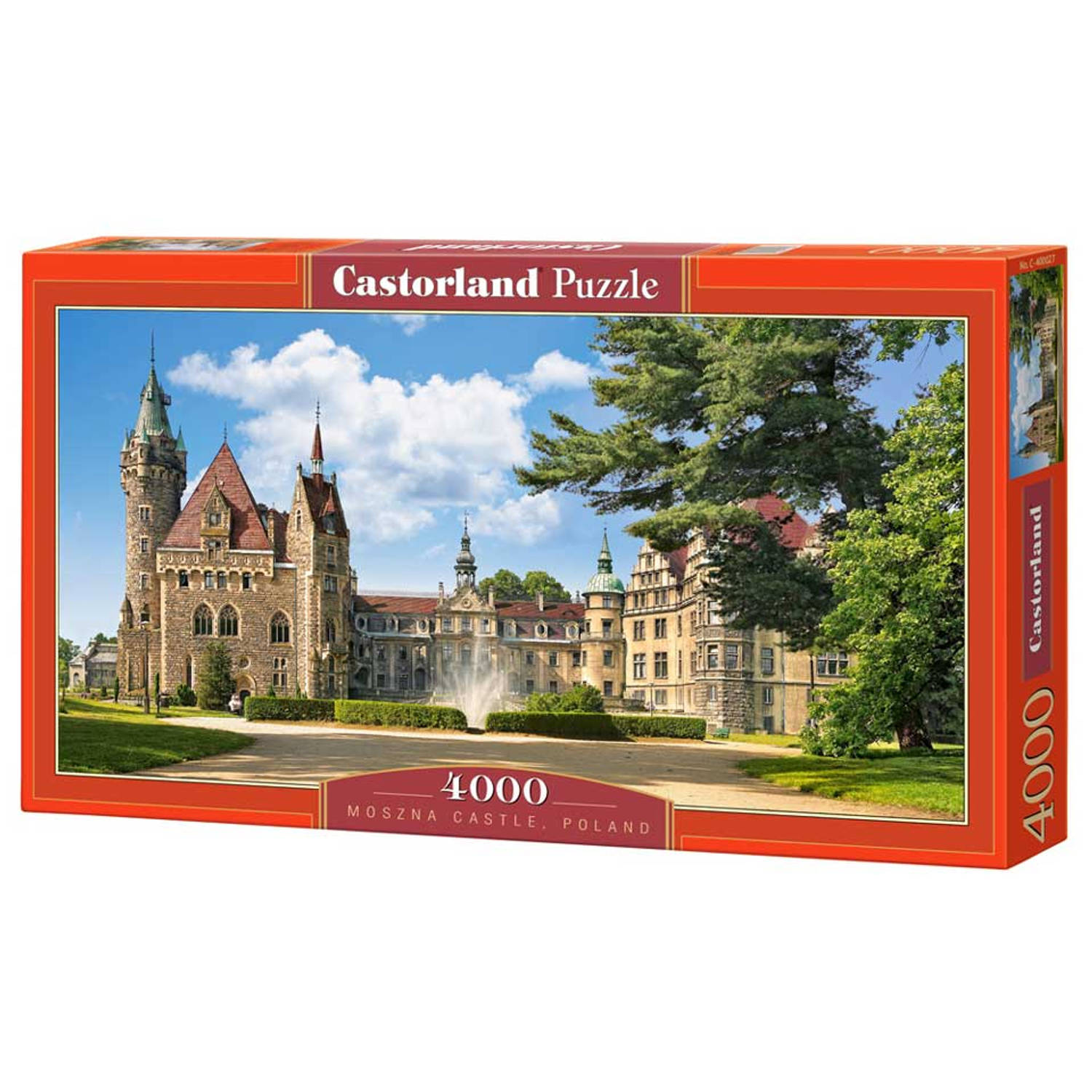 Castorland Puzzel Moszna Castle In Polen - 4000 Stukjes